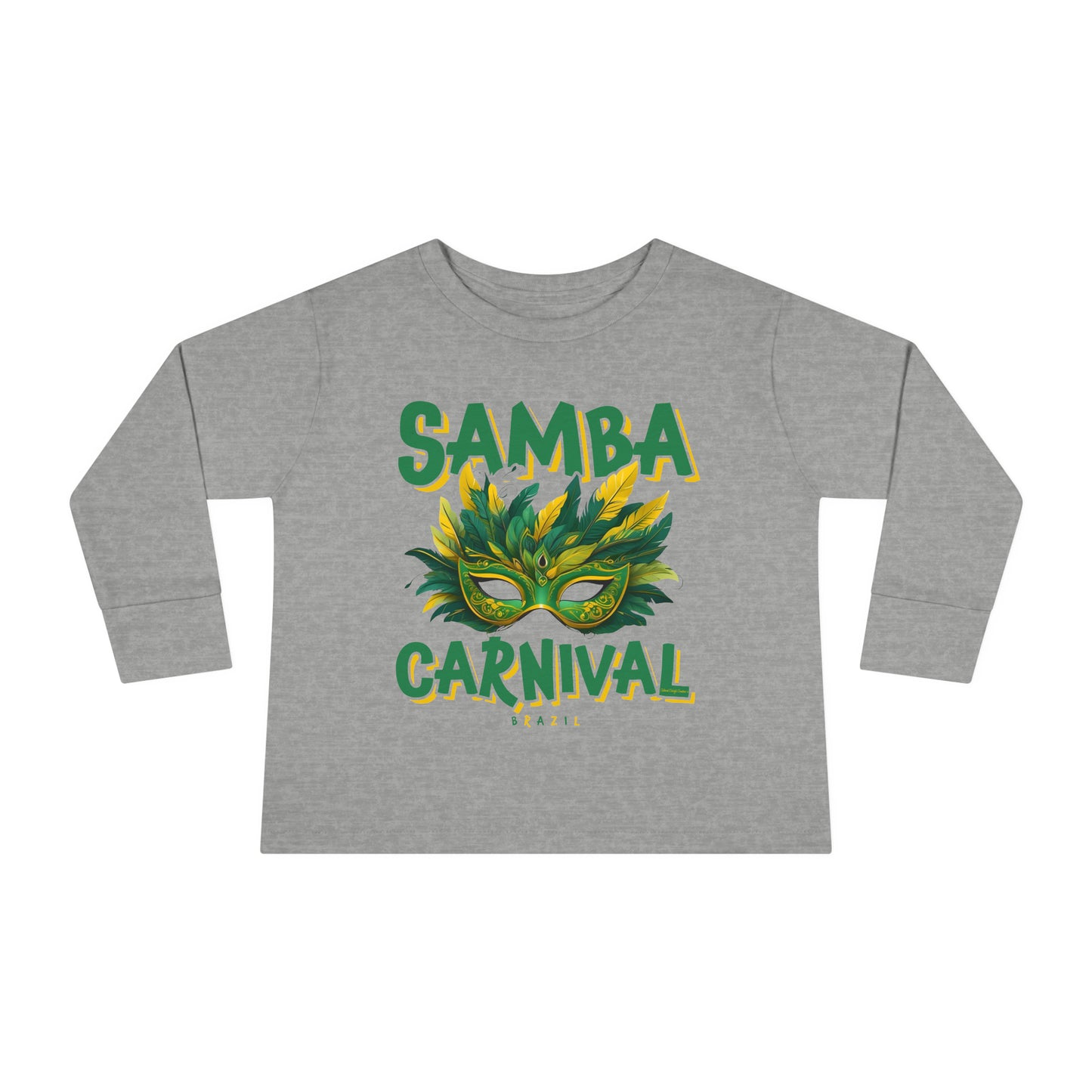 Samba Rio de Janeiro Carnival Toddler Long Sleeve Tee