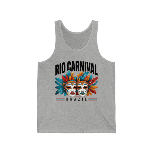 Rio de Janeiro Carnival Unisex Jersey Tank