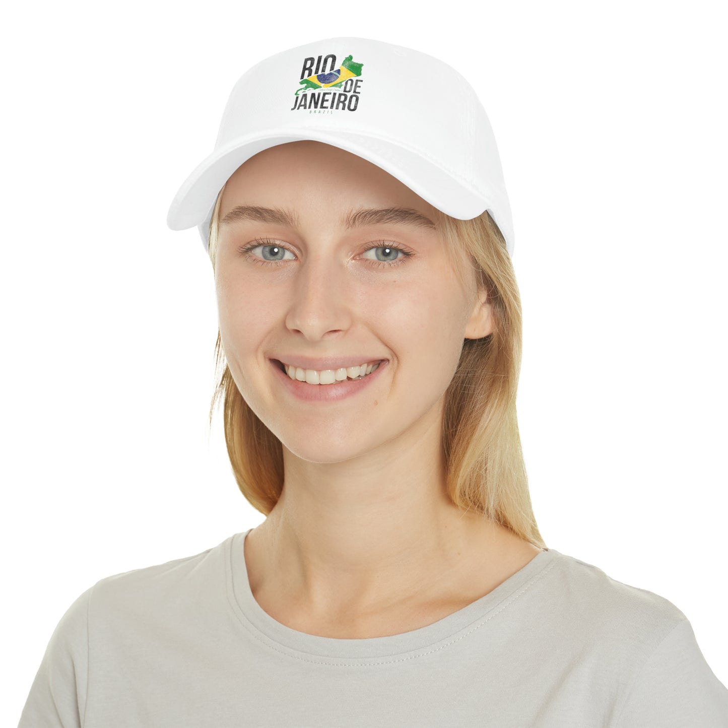 Brazil Flag Low Profile Baseball Cap