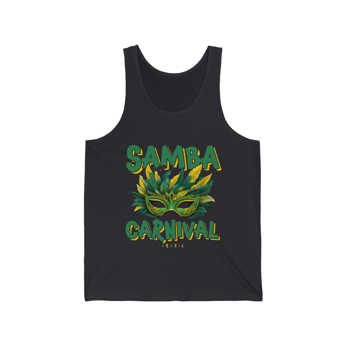 Samba Rio de Janeiro Carnival Unisex Jersey Tank