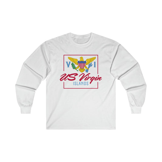 US Virgin Islands Ultra Cotton Long Sleeve Tee