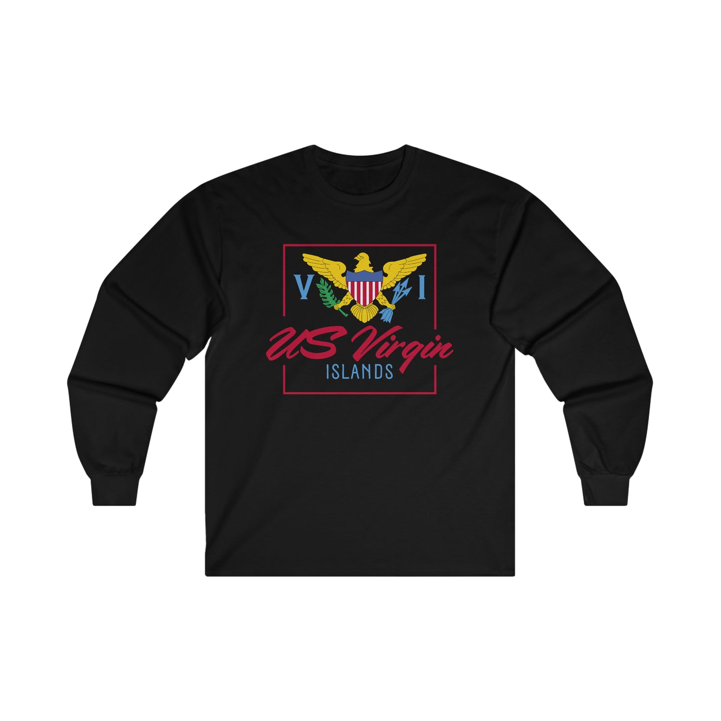 US Virgin Islands Ultra Cotton Long Sleeve Tee