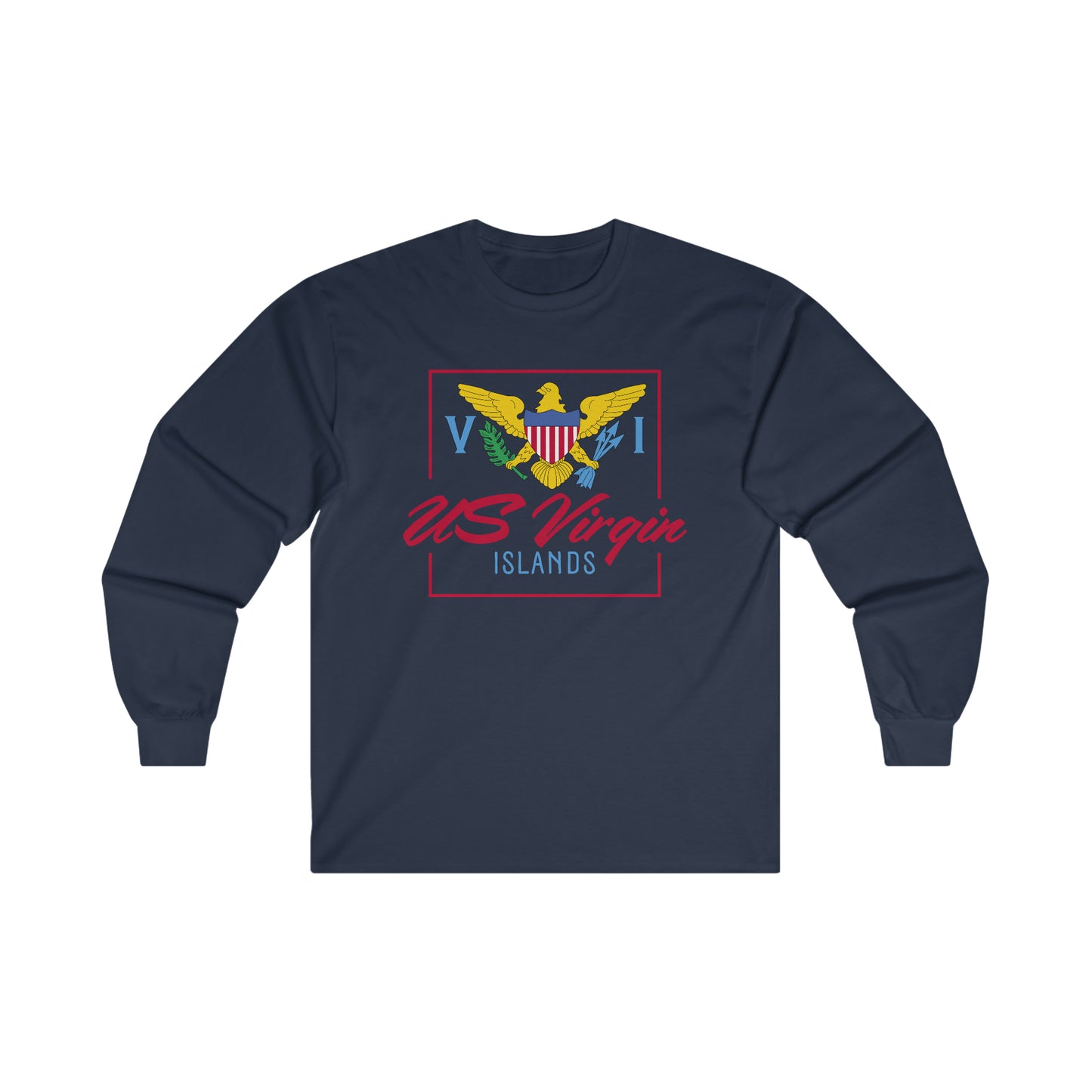 US Virgin Islands Ultra Cotton Long Sleeve Tee