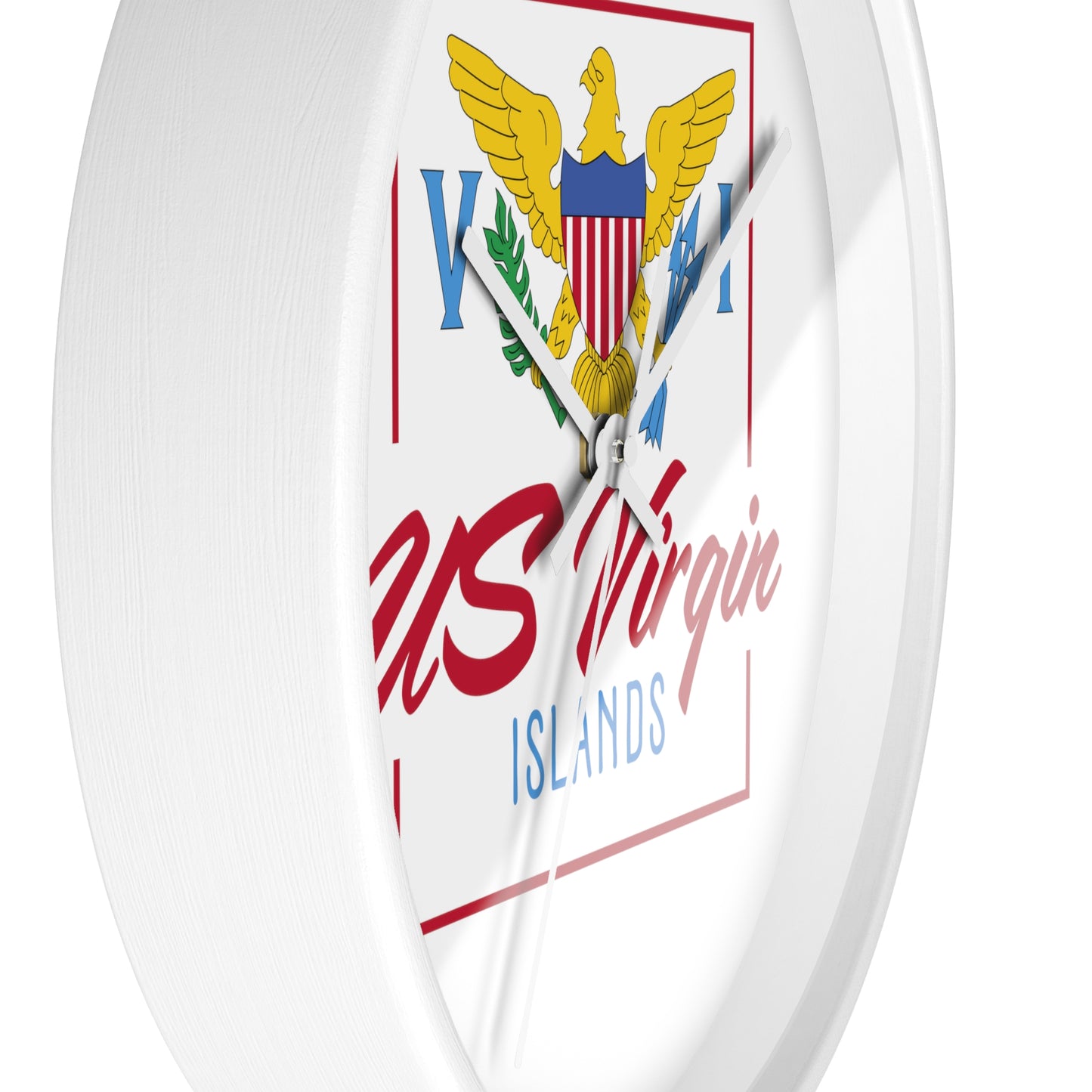 US Virgin Islands Wall Clock