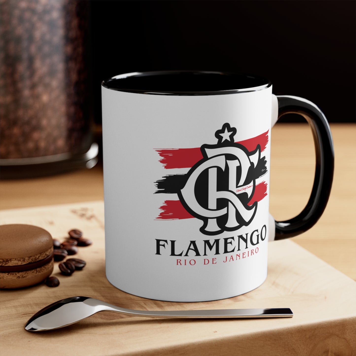 Brazilian Soccer Accent Coffee Mug, 11oz