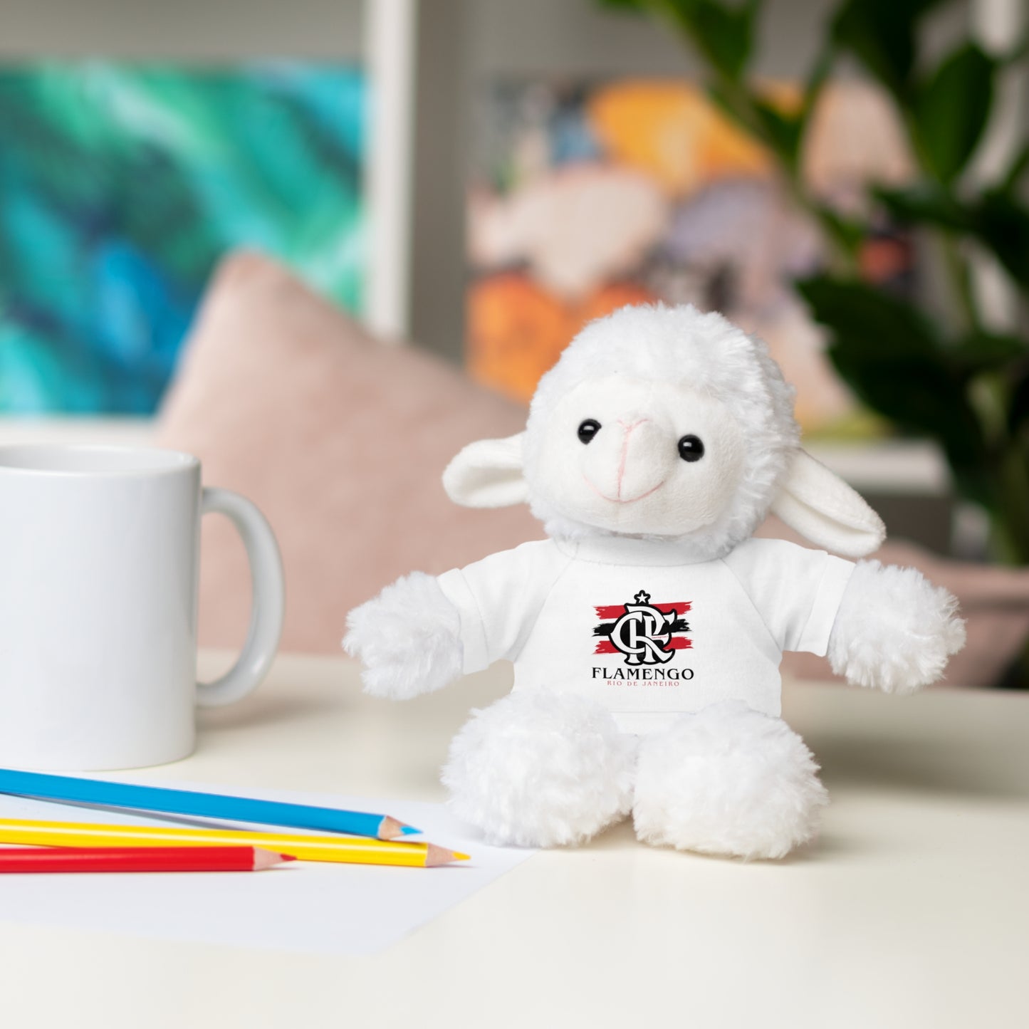 Brazilian Soccer Stuffed Animals with Tee