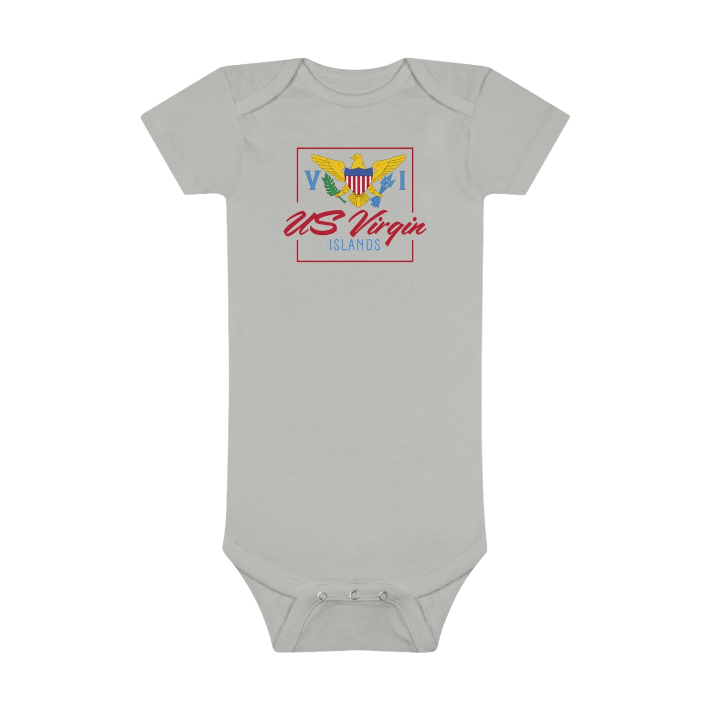 US Virgin Islands Baby Short Sleeve Onesie®