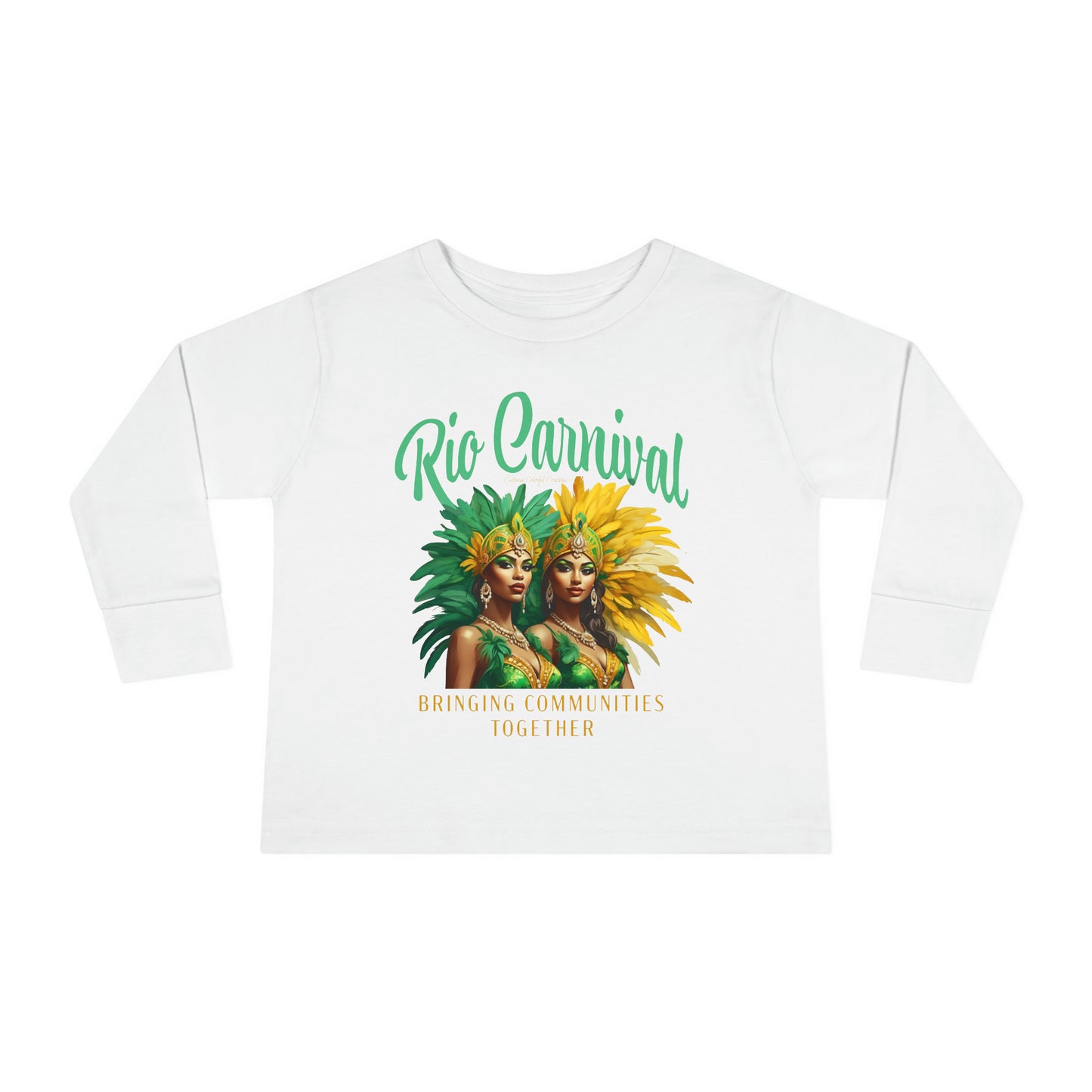 Rio de Janeiro Carnival Together Toddler Long Sleeve Tee