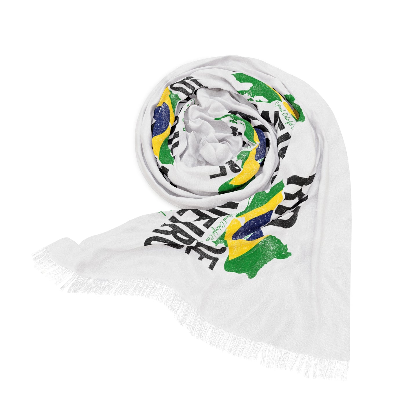 Brazil Flag Light Scarf