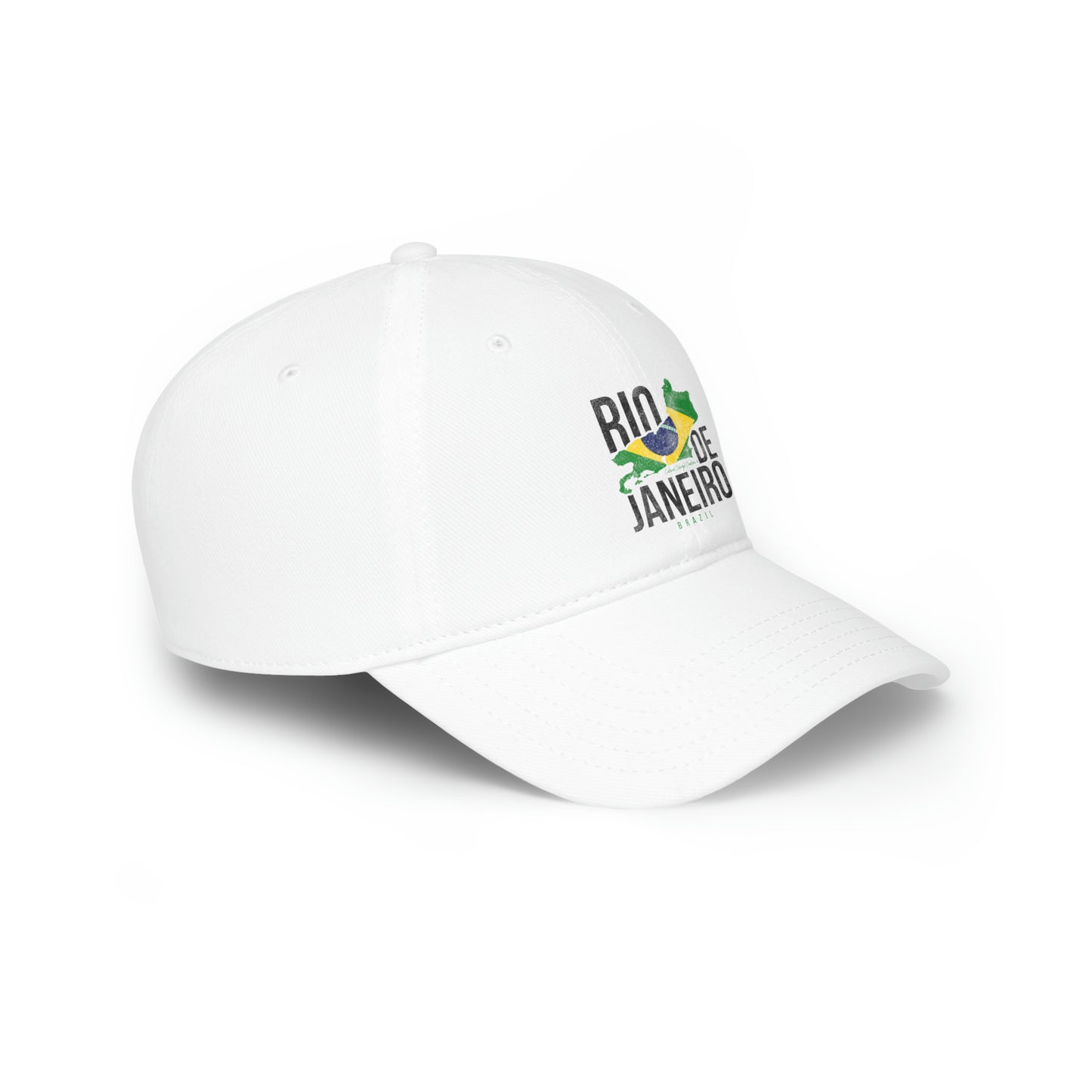 Brazil Flag Low Profile Baseball Cap