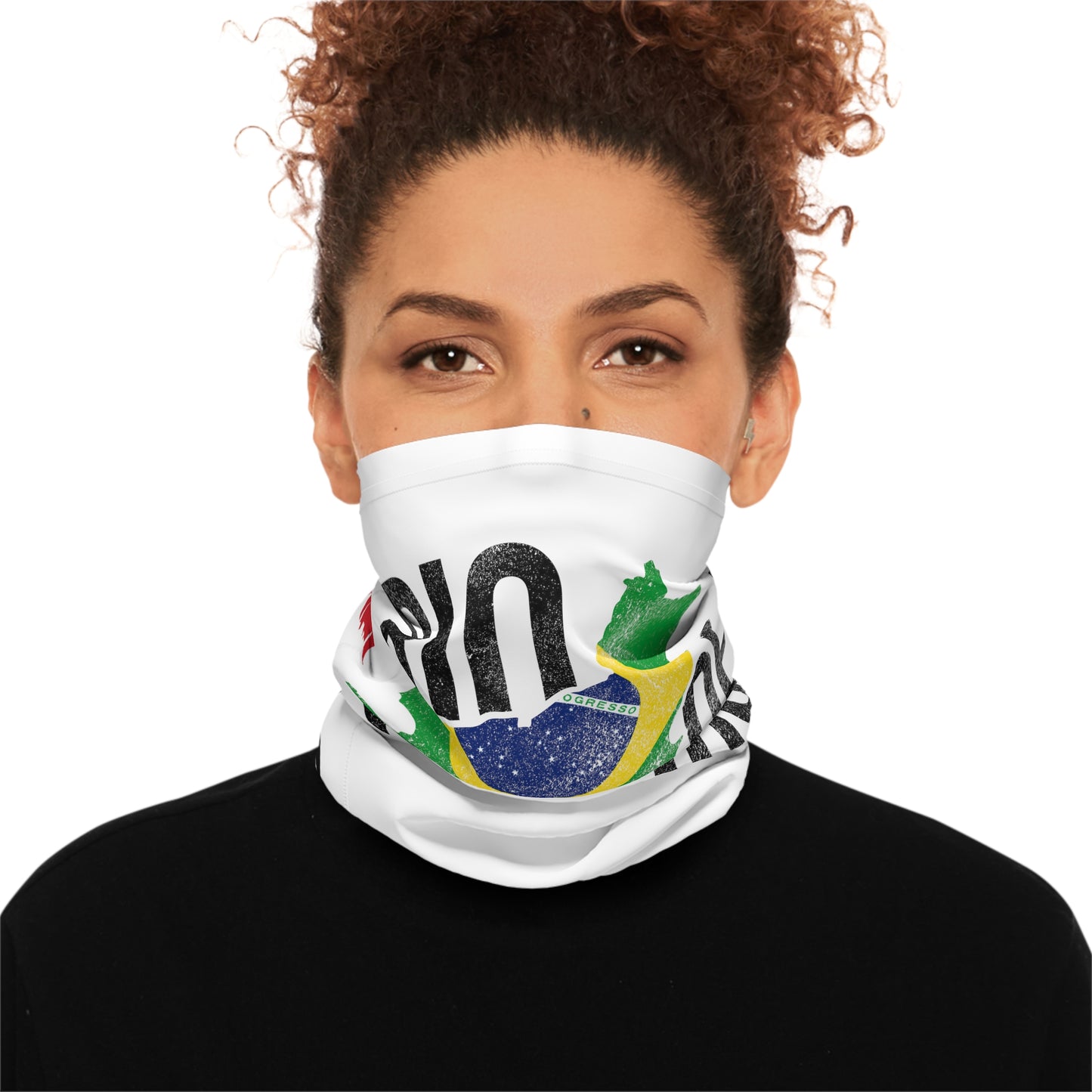 Brazil Flag  Lightweight Neck Gaiter