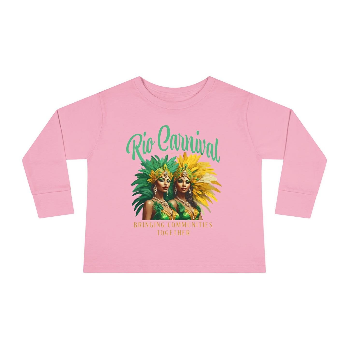 Rio de Janeiro Carnival Together Toddler Long Sleeve Tee