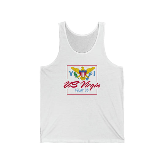 US Virgin Islands Unisex Jersey Tank