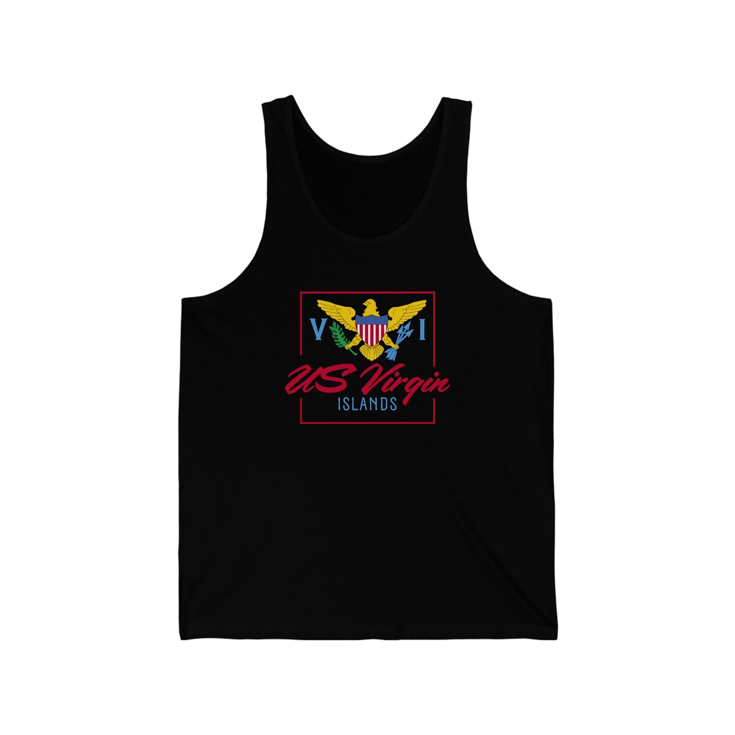 US Virgin Islands Unisex Jersey Tank