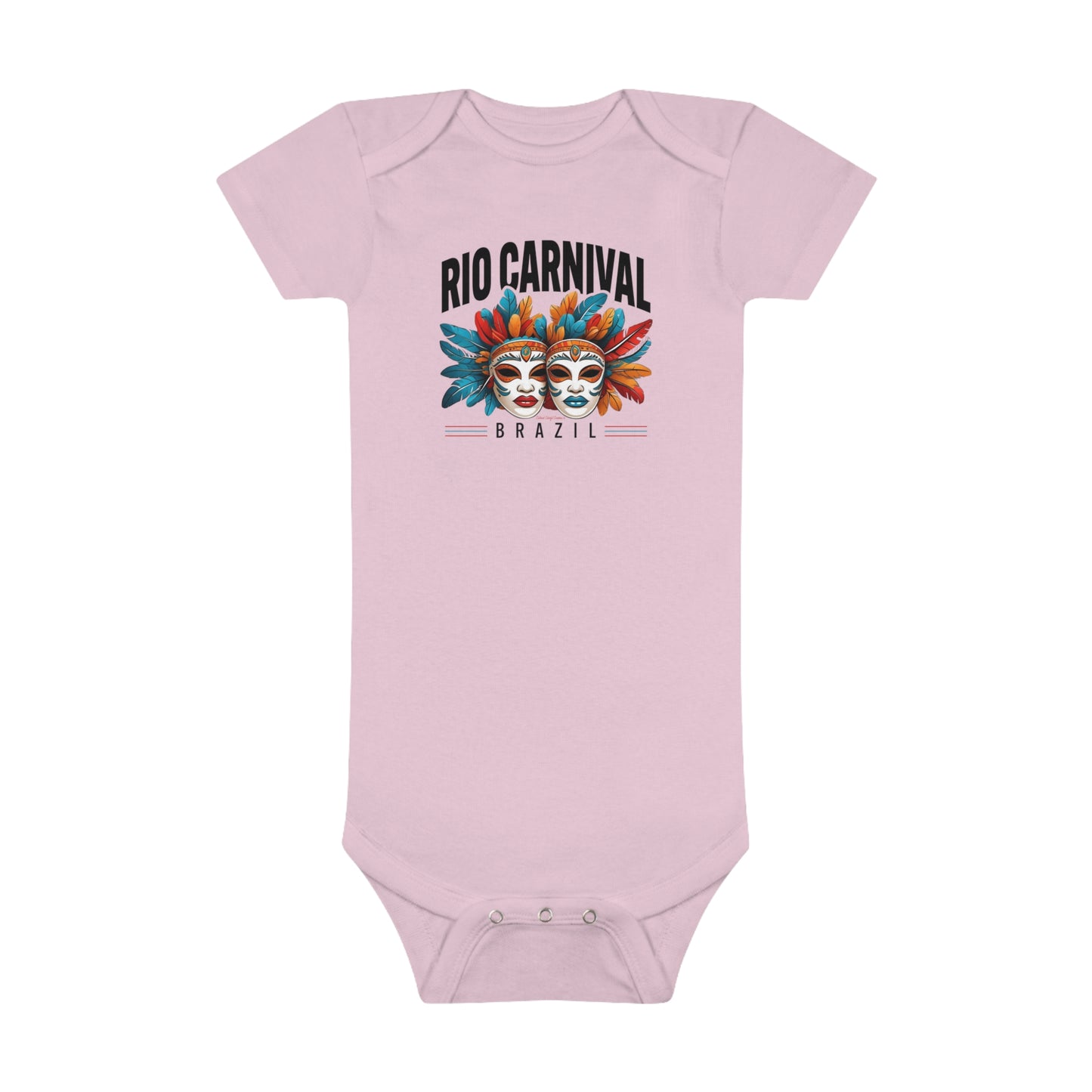 Rio de Janeiro Carnival Baby Short Sleeve Onesie®