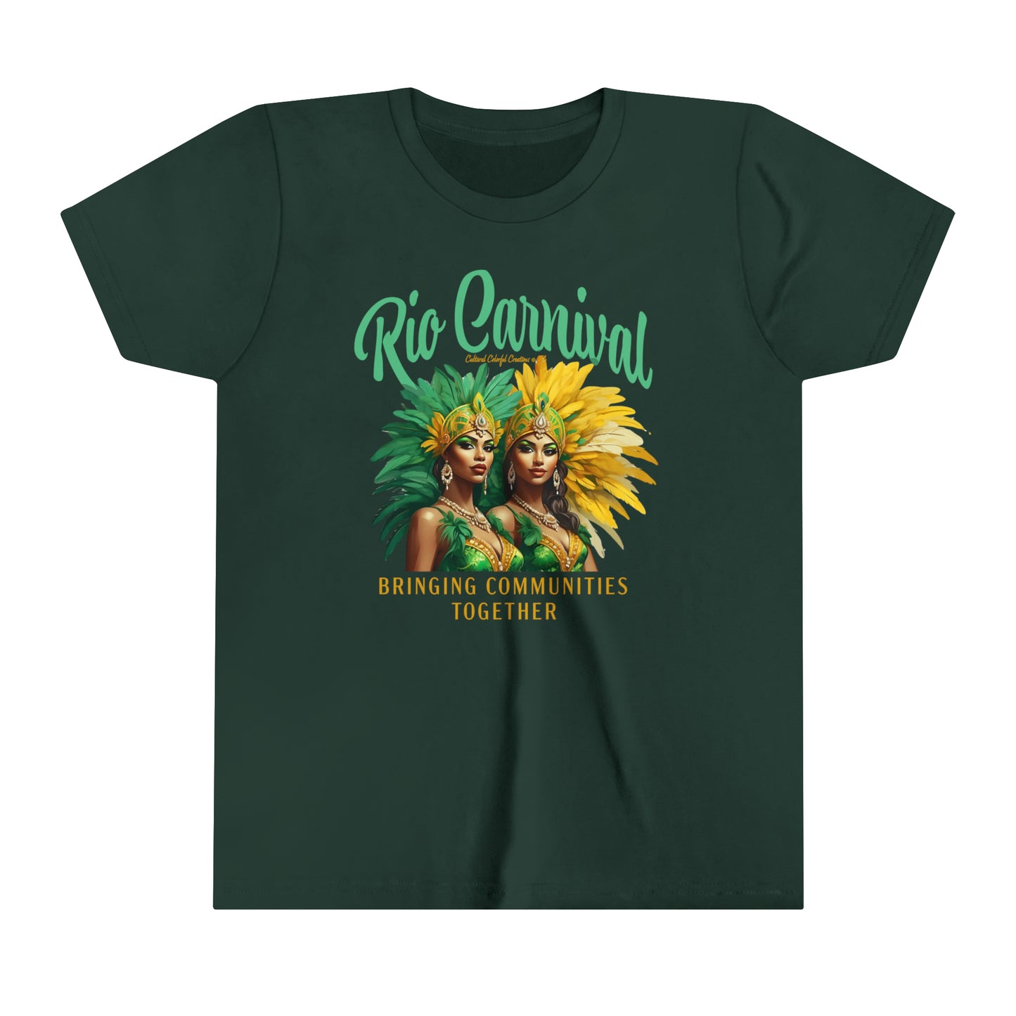 Rio de Janeiro Carnival Together Youth Short Sleeve Tee