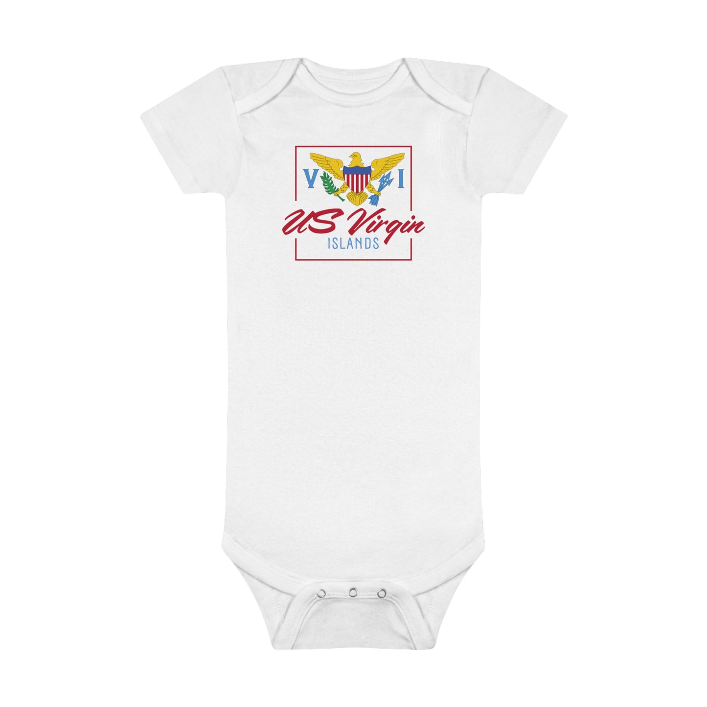 US Virgin Islands Baby Short Sleeve Onesie®