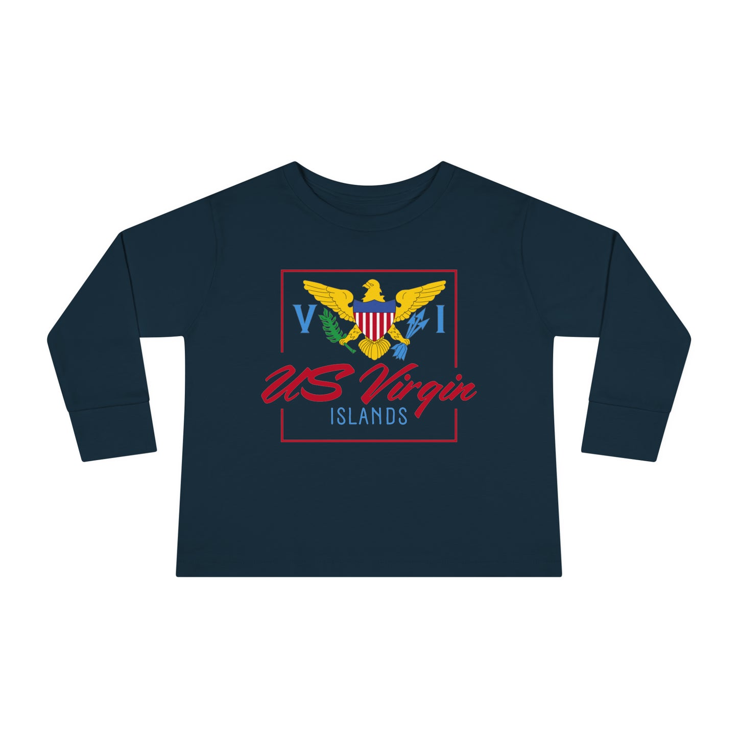 US Virgin Islands Toddler Long Sleeve Tee