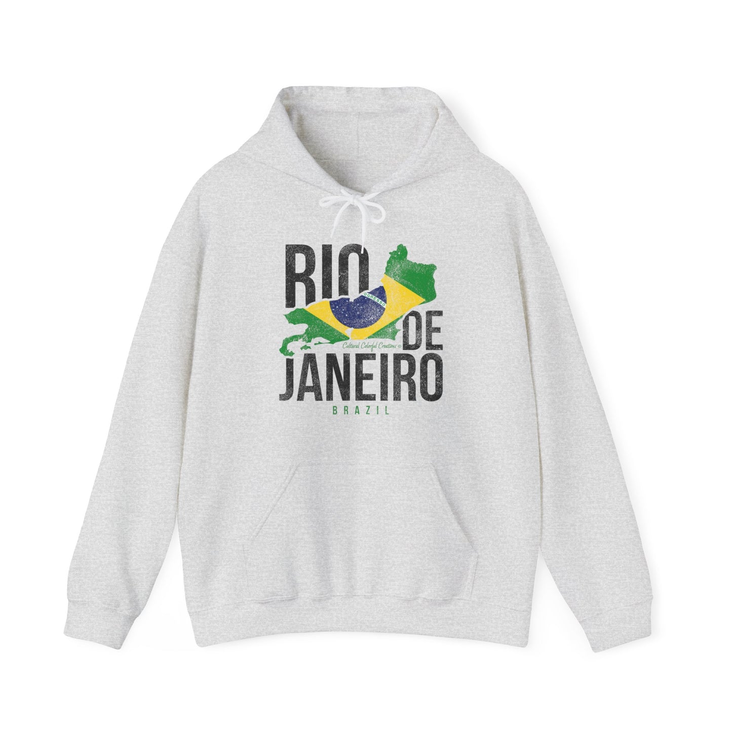 Brazil Flag Unisex Heavy Blend™ Hooded Sweatshirt