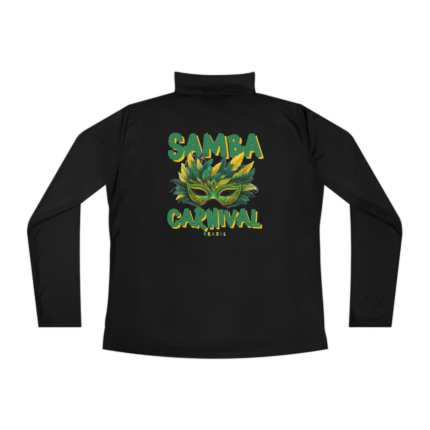 Rio de Janeiro Carnival Together Ladies Quarter-Zip Pullover