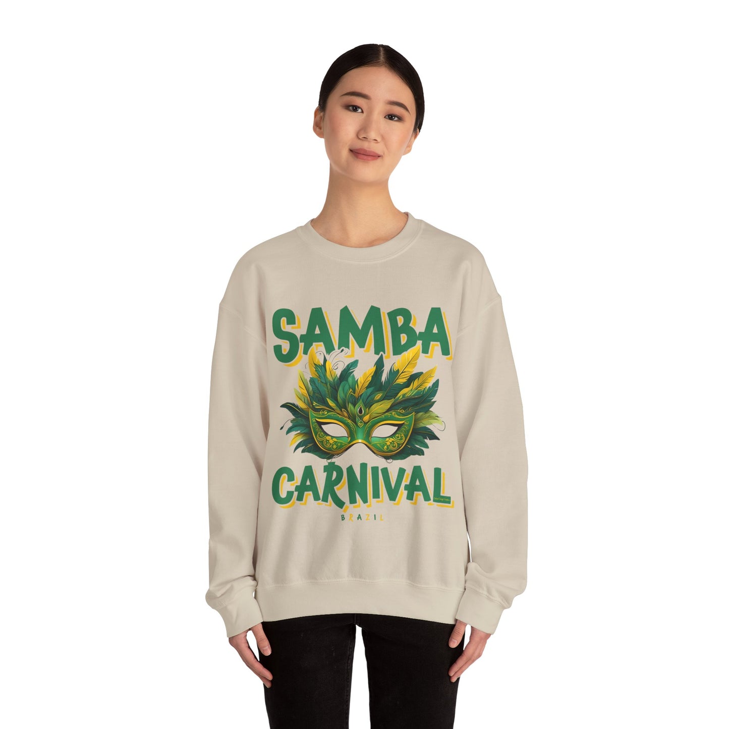 Samba Rio de Janeiro Carnival Unisex Heavy Blend™ Crewneck Sweatshirt