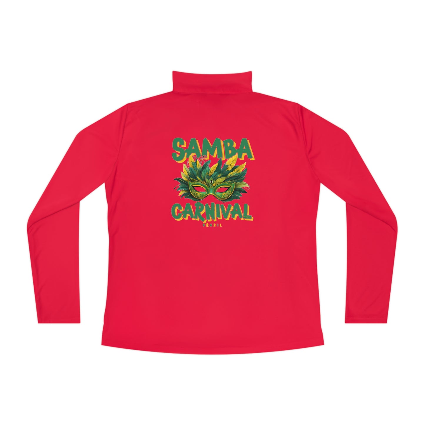 Samba Carnival Ladies Quarter-Zip Pullover