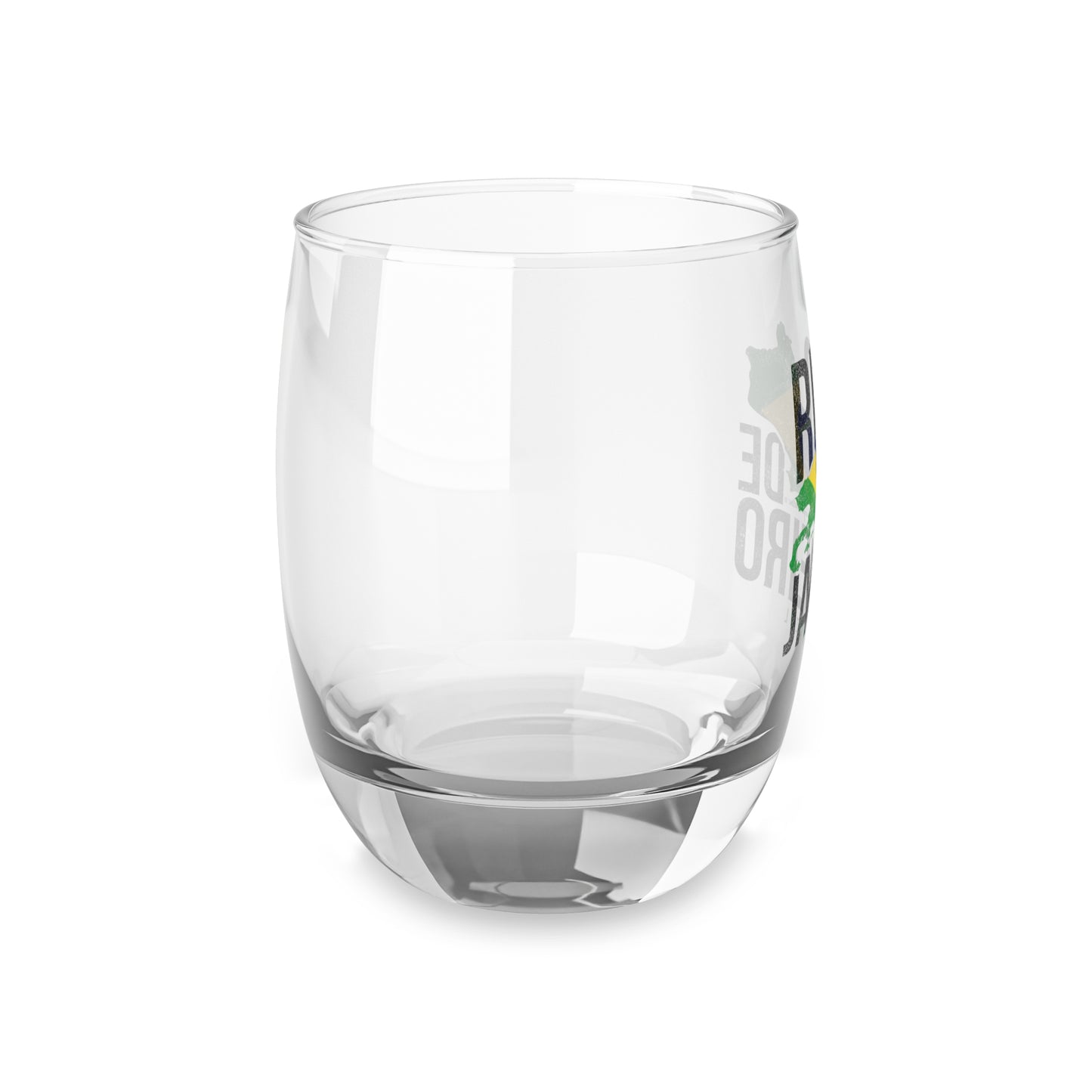 Brazil Flag Whiskey Glass