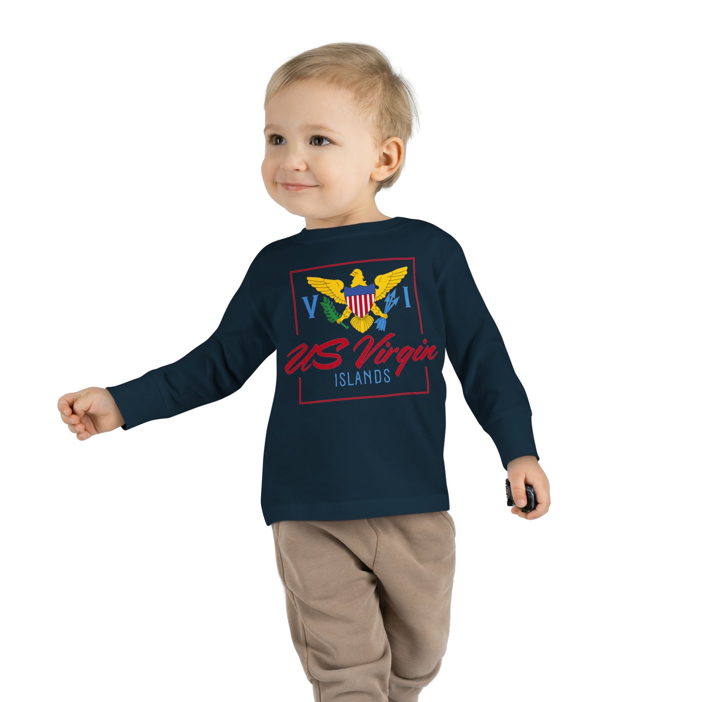 US Virgin Islands Toddler Long Sleeve Tee