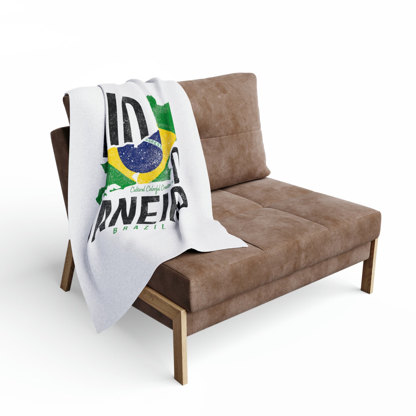 Brazil Flag Arctic Fleece Blanket