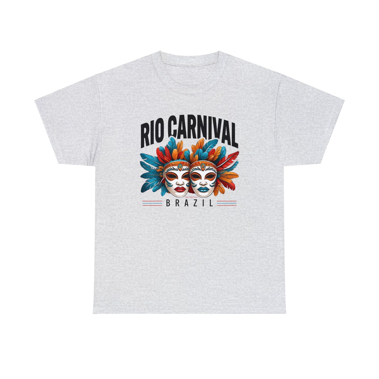 Rio de Janeiro Carnival Unisex Heavy Cotton Tee