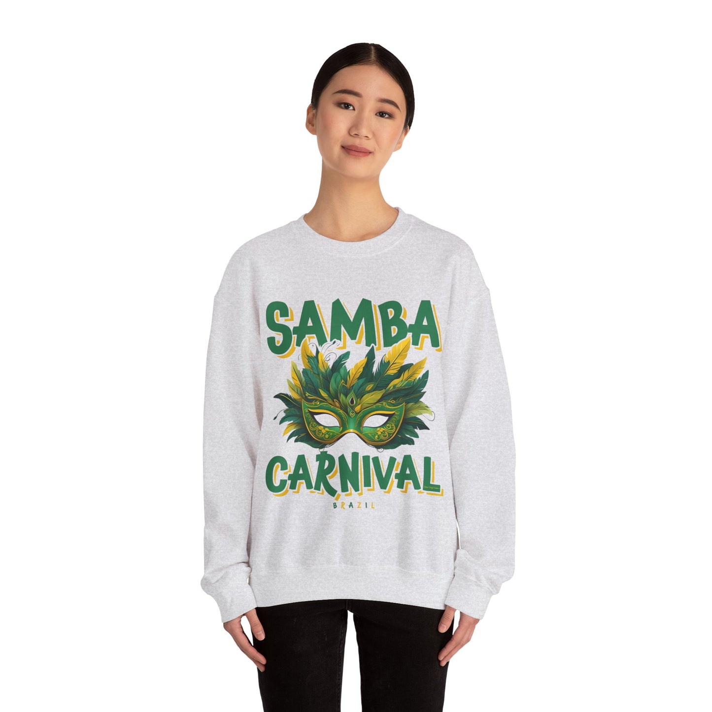 Samba Rio de Janeiro Carnival Unisex Heavy Blend™ Crewneck Sweatshirt