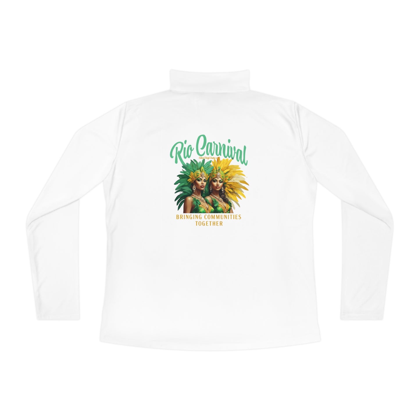 Rio de Janeiro Carnival Ladies Quarter-Zip Pullover