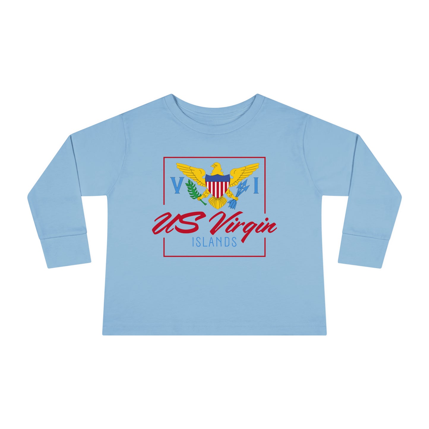 US Virgin Islands Toddler Long Sleeve Tee