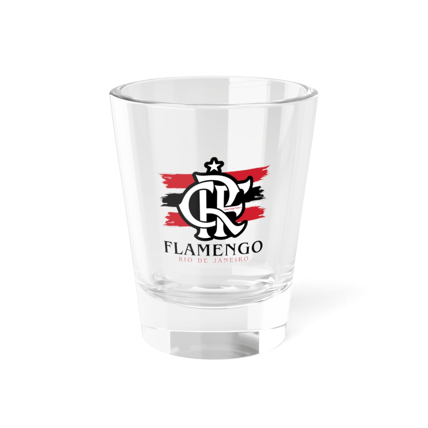 Brazilian Soccer Shot Glass, 1.5oz