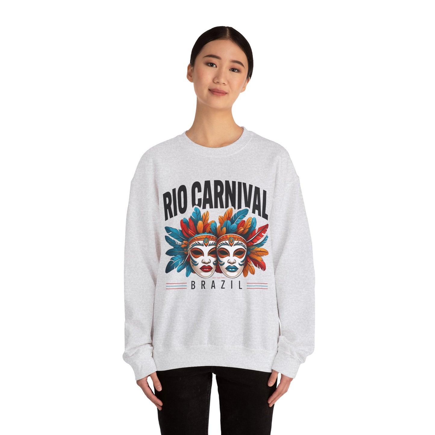 Rio de Janeiro Carnival Unisex Heavy Blend™ Crewneck Sweatshirt