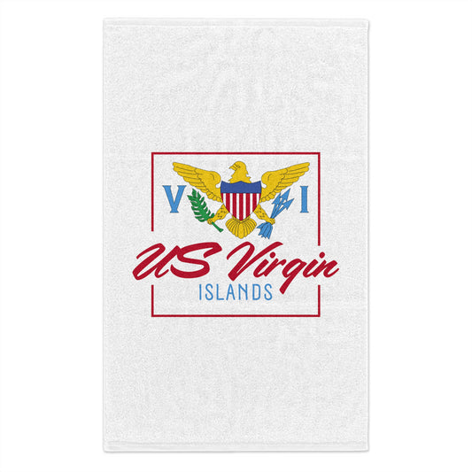 US Virgin Islands Rally Towel, 11x18