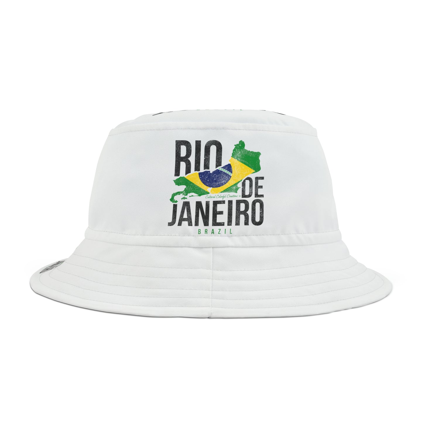 Brazil Flag Bucket Hat (AOP)