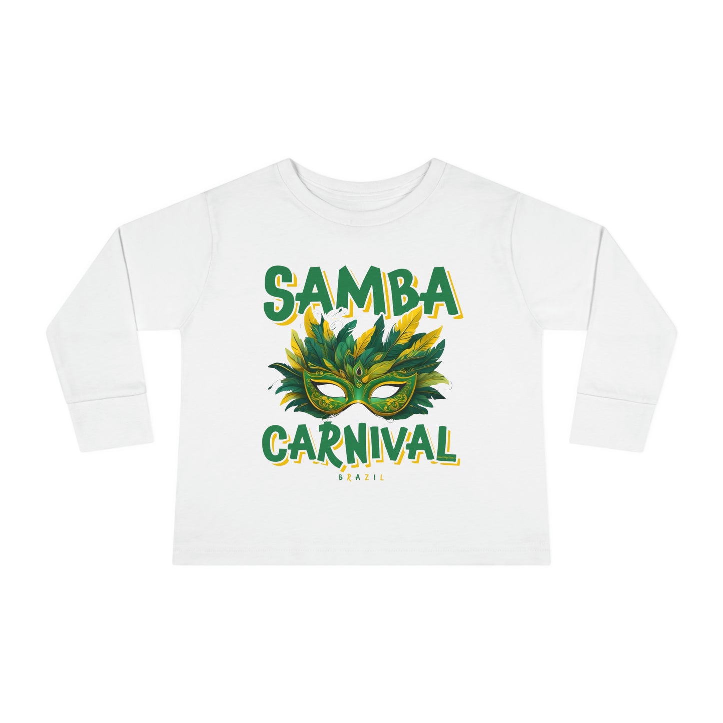 Samba Rio de Janeiro Carnival Toddler Long Sleeve Tee