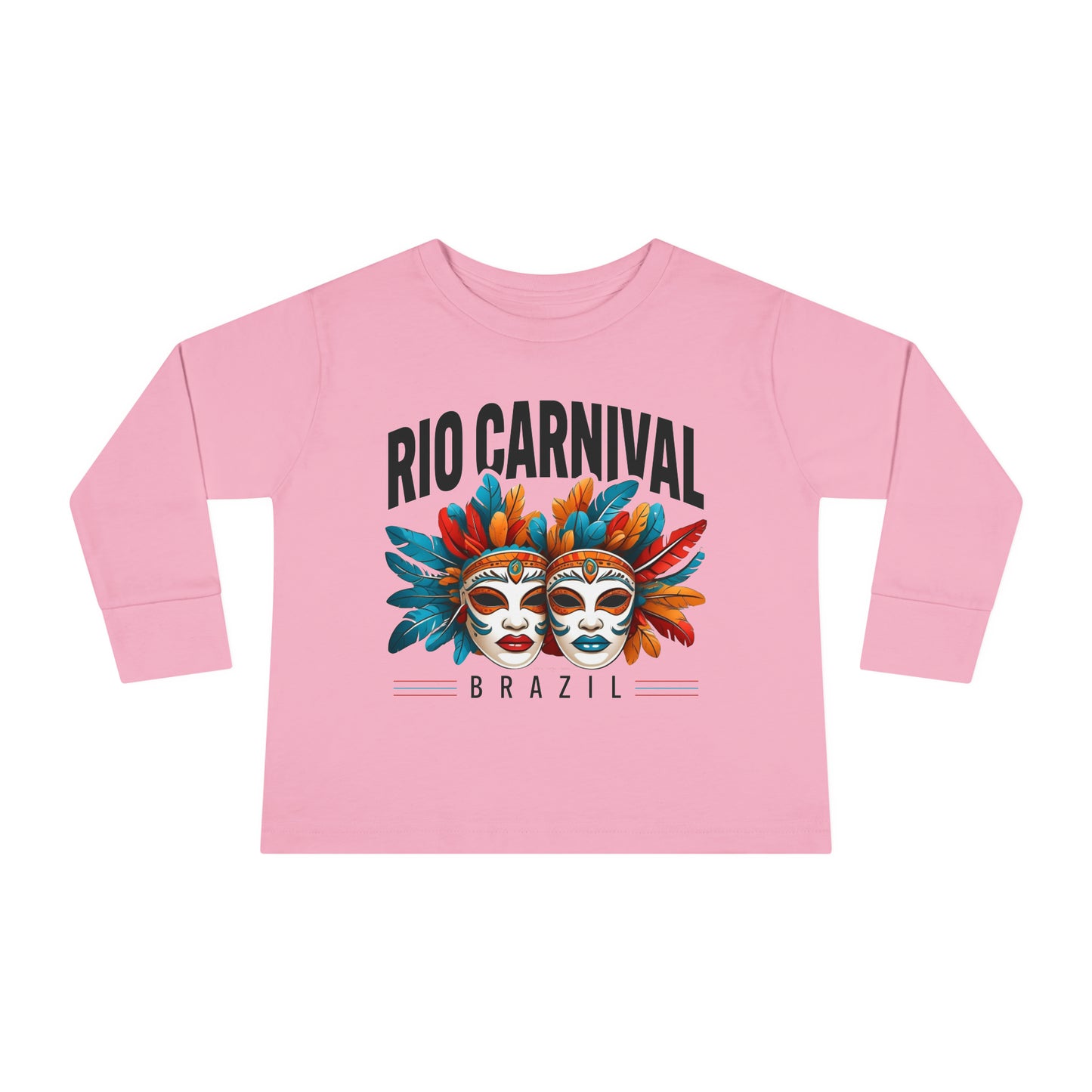 Rio de Janeiro Carnival Toddler Long Sleeve Tee