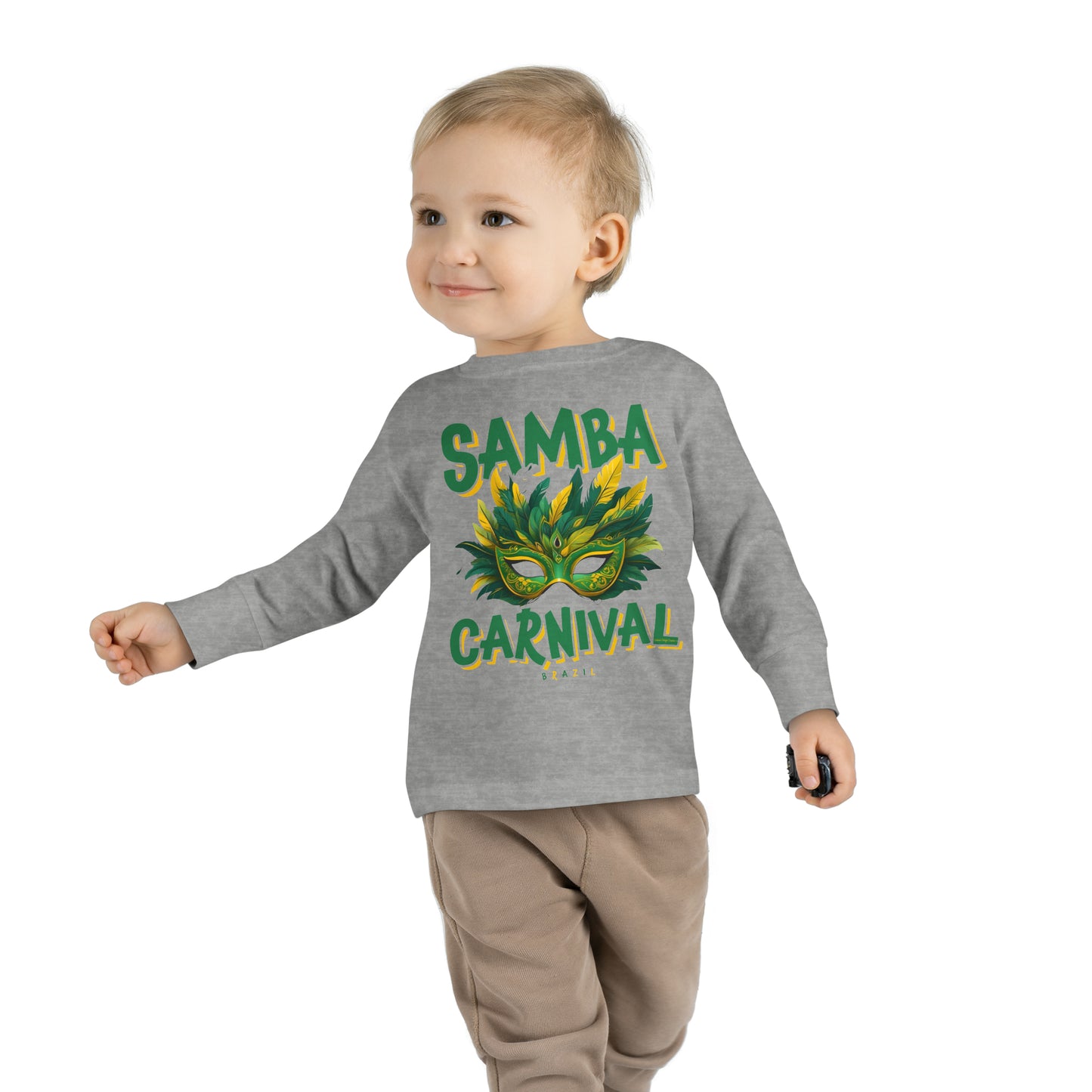 Samba Rio de Janeiro Carnival Toddler Long Sleeve Tee