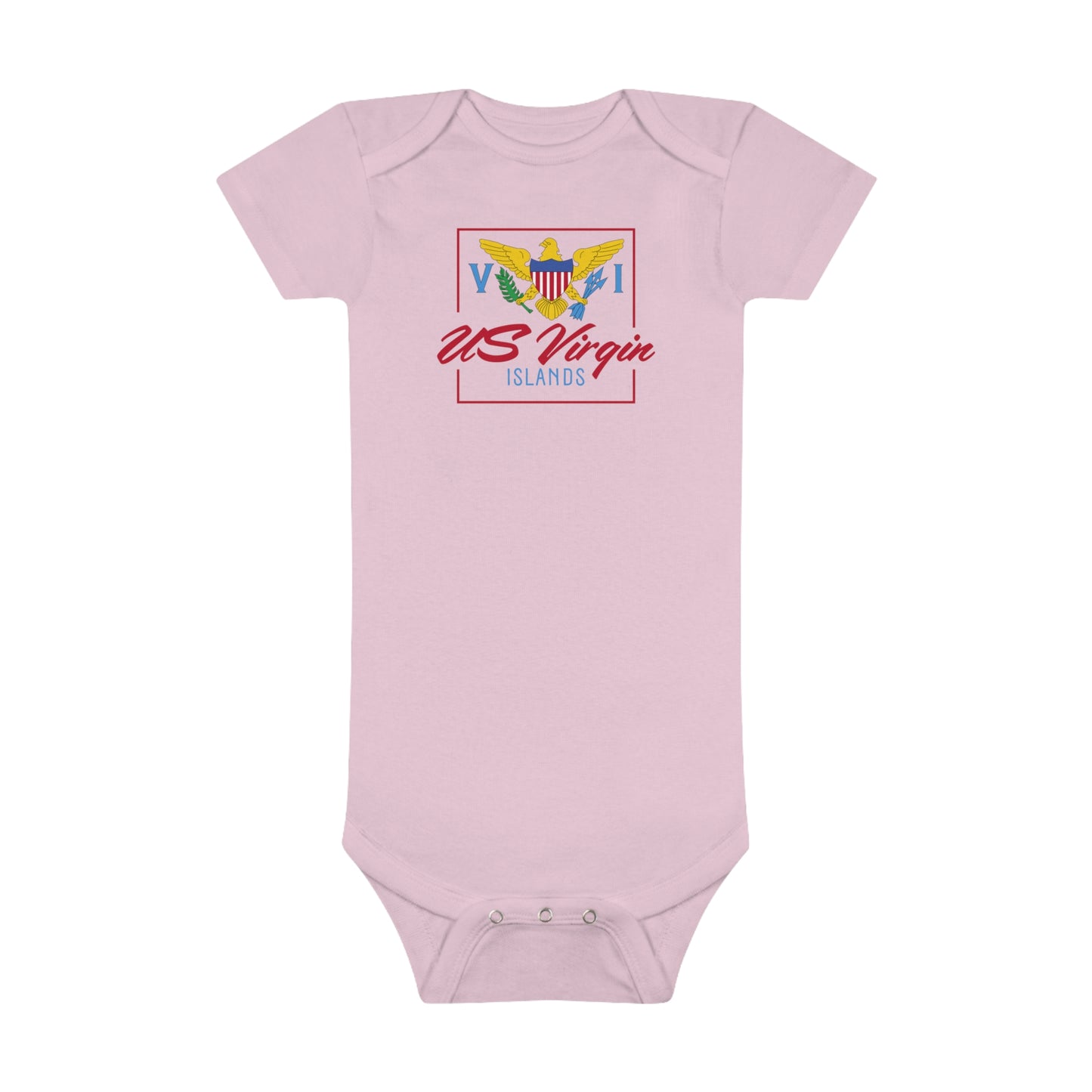 US Virgin Islands Baby Short Sleeve Onesie®