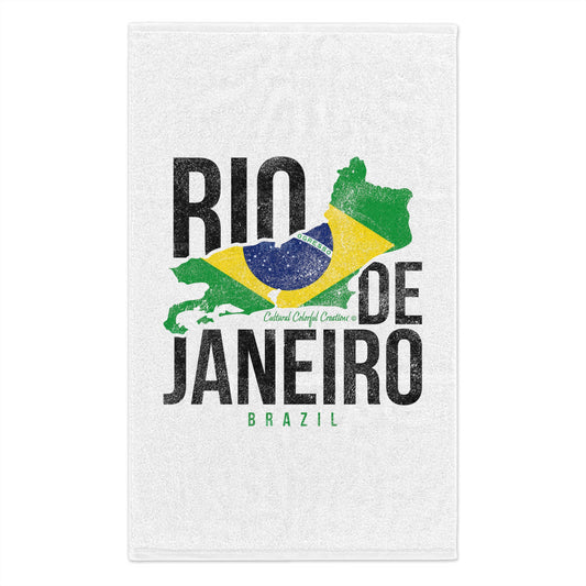 Brazil Flag Rally Towel, 11x18