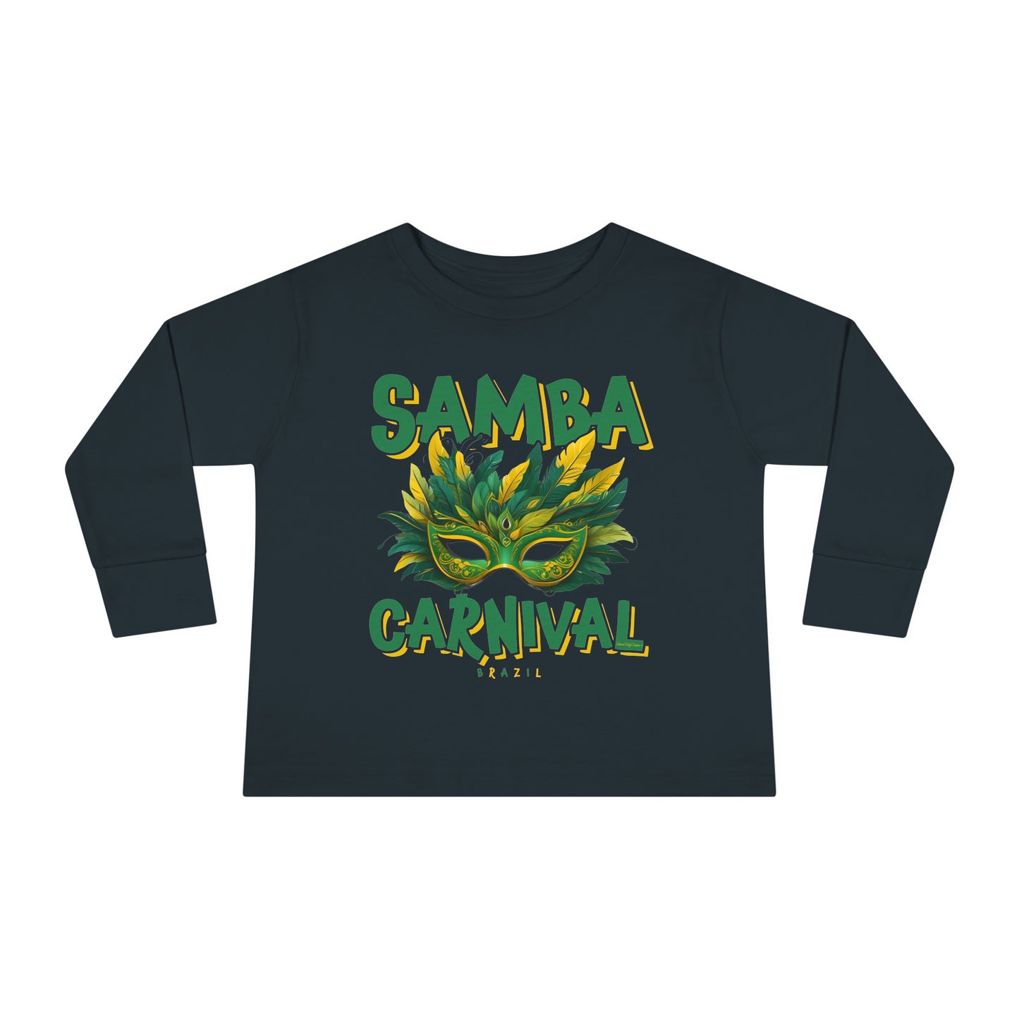 Samba Rio de Janeiro Carnival Toddler Long Sleeve Tee