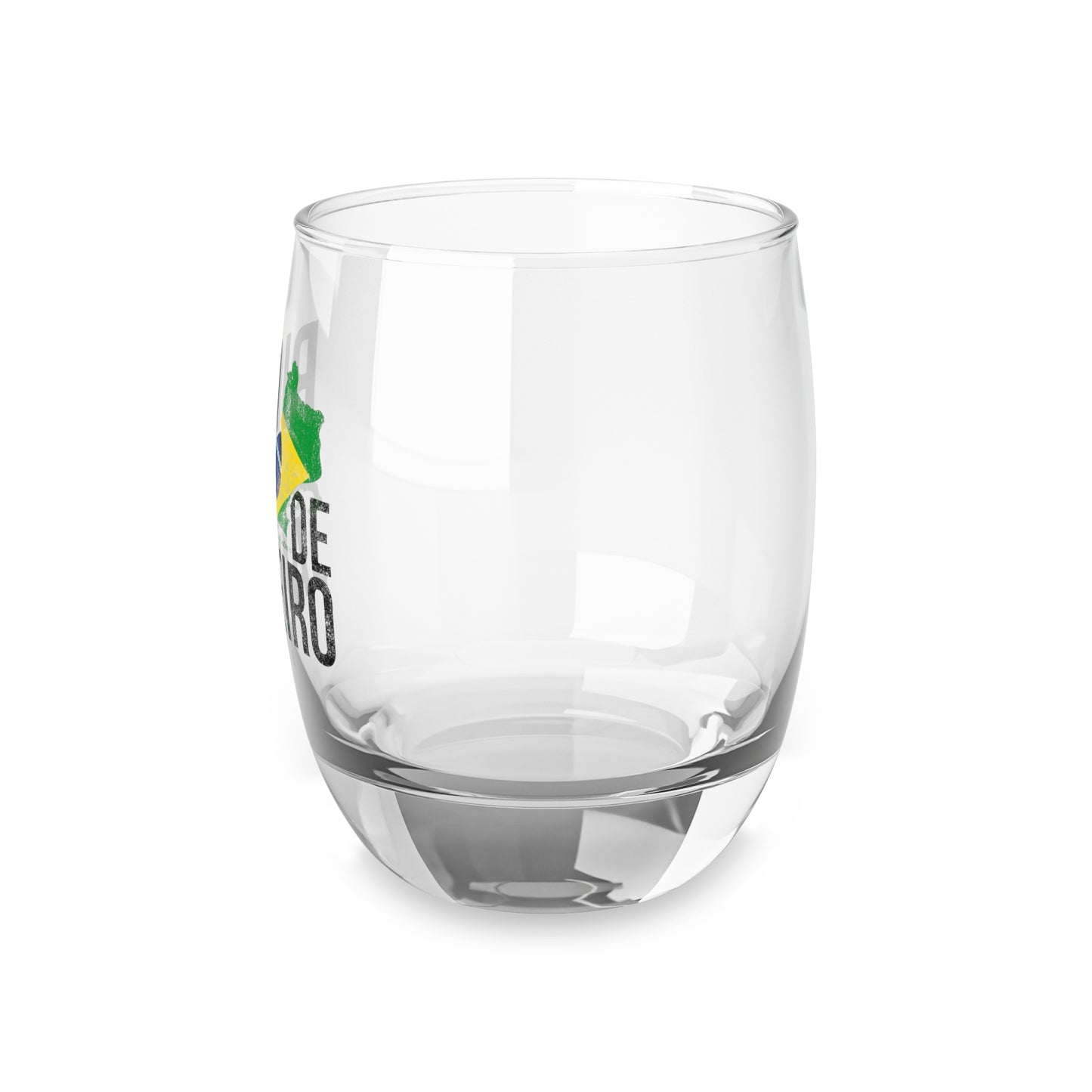 Brazil Flag Whiskey Glass