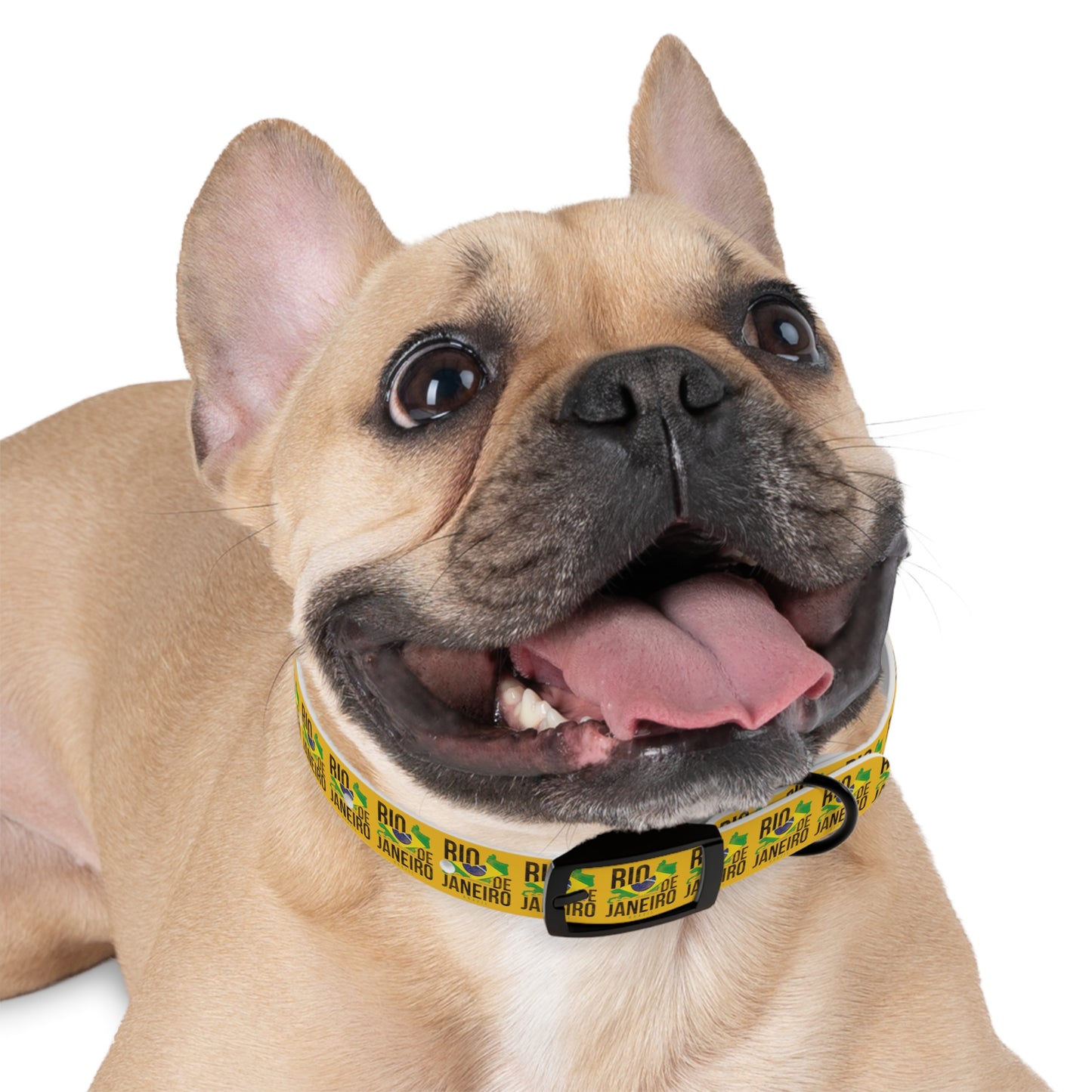 Brazil Flag Dog Collar