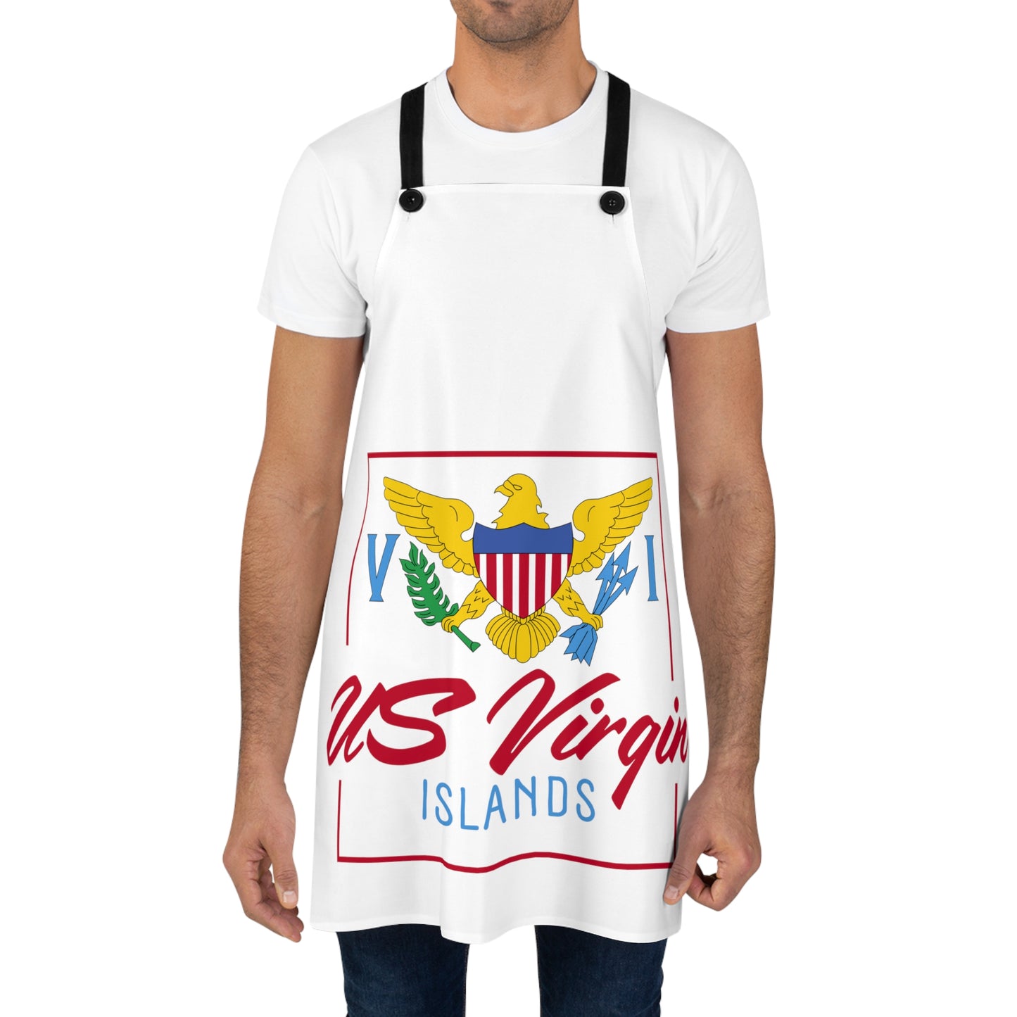 US Virgin Islands Apron (AOP)