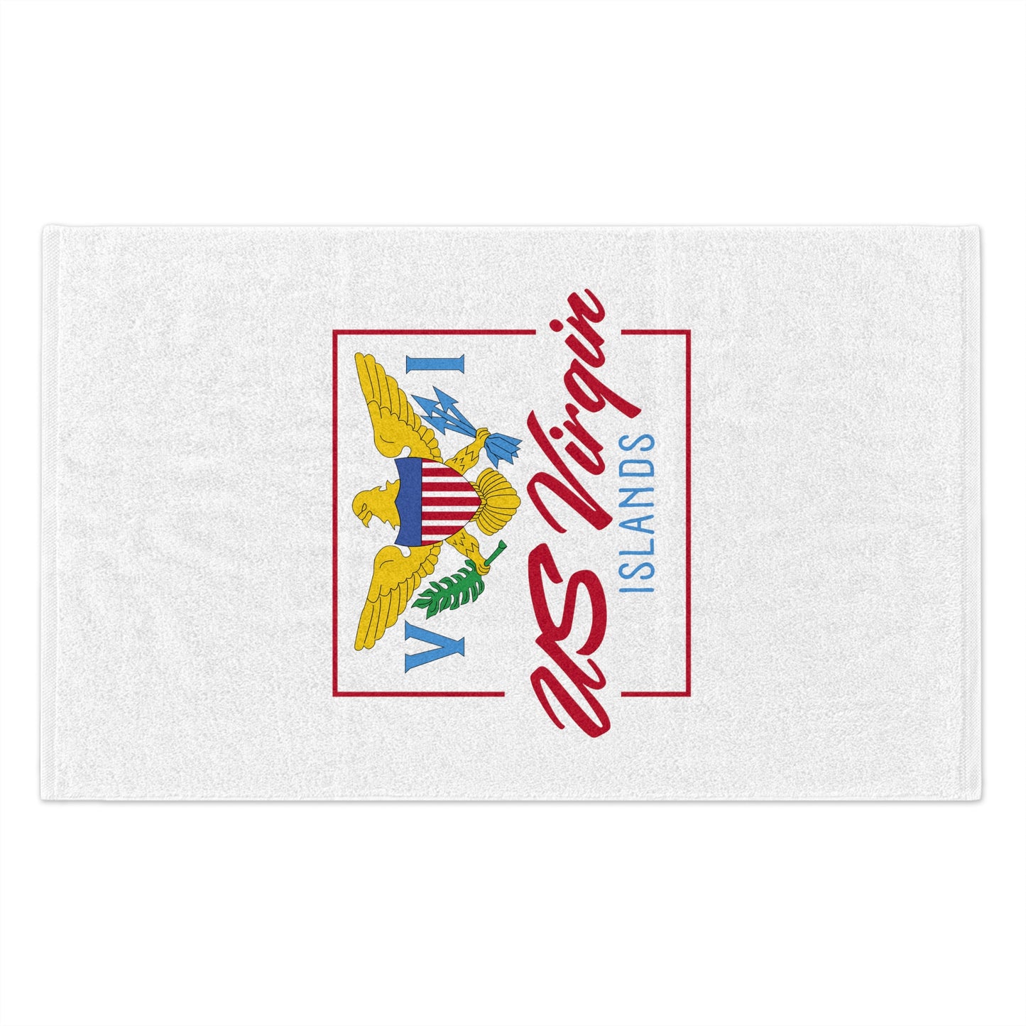 US Virgin Islands Rally Towel, 11x18