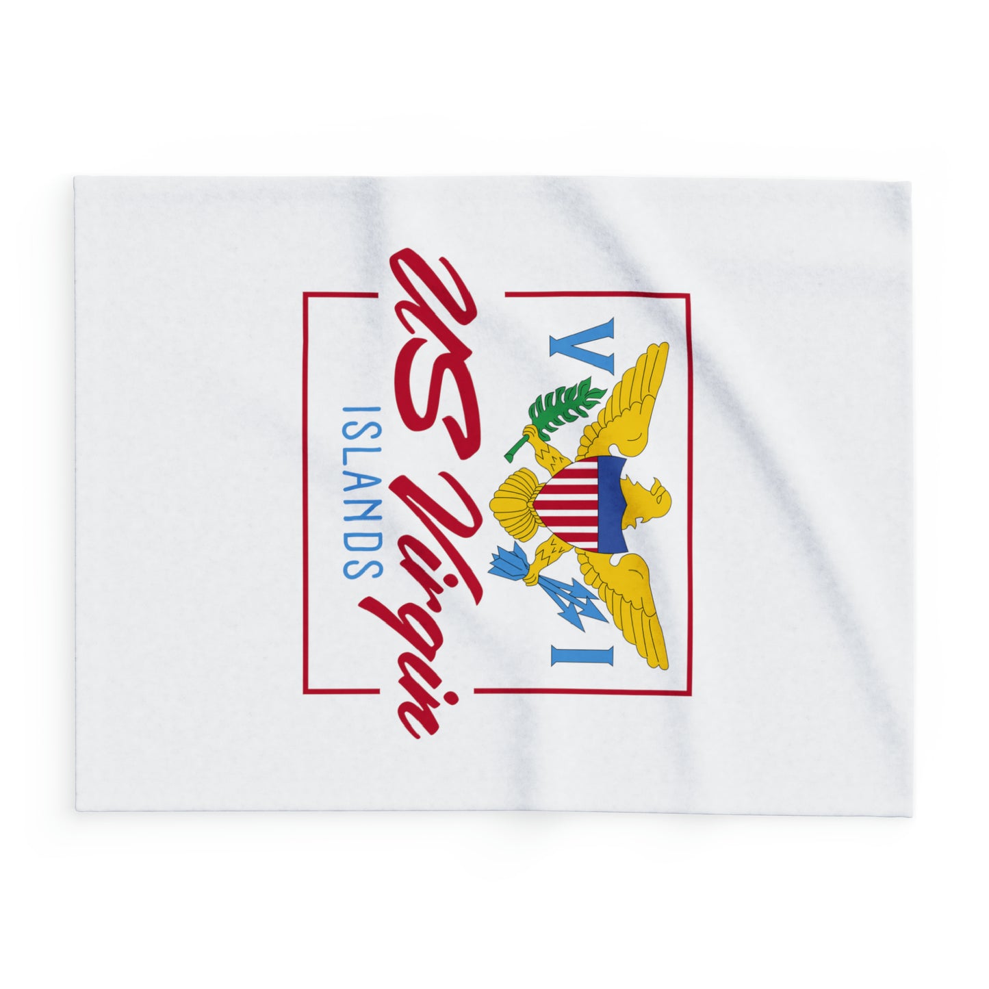 US Virgin Islands Arctic Fleece Blanket