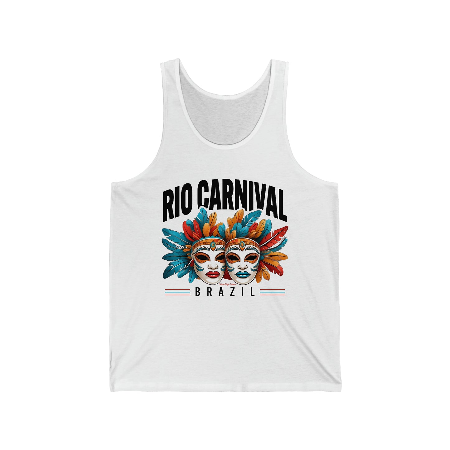 Rio de Janeiro Carnival Unisex Jersey Tank