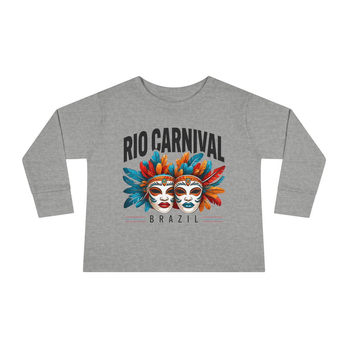 Rio de Janeiro Carnival Toddler Long Sleeve Tee